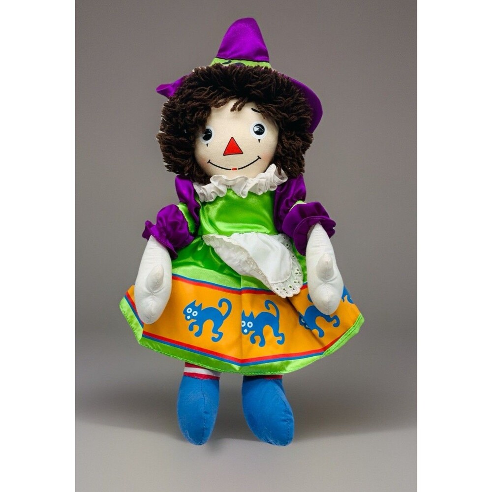 Witch Raggedy Ann Dakin Storybook Friends 2001 #09467/10,000 Ltd Halloween Doll